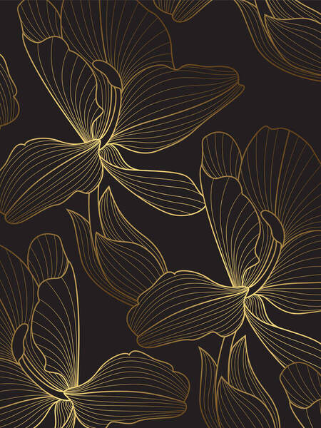 Gilded Garden photobooth backdrop in Singapore