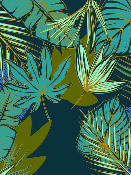 Jungle Boogie photobooth backdrop in Singapore