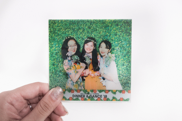 Animated GIF photobooth print example from a Singapore event